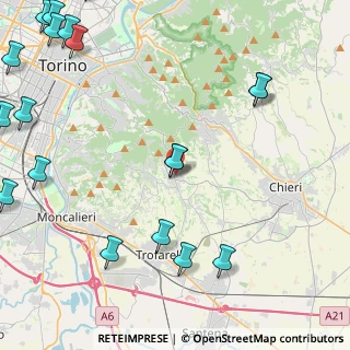 Mappa Piazza Unità d'Italia, 10020 Pecetto Torinese TO, Italia (6.8175)