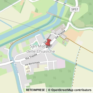 Mappa Via trieste 74, 46030 Viadana, Mantova (Lombardia)