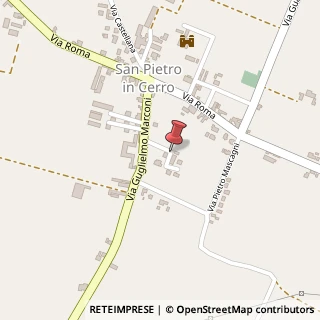 Mappa Via g. rossini 4, 29010 San Pietro in Cerro, Piacenza (Emilia Romagna)