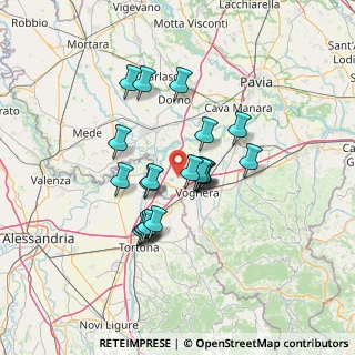 Mappa Via Cavour, 27058 Voghera PV, Italia (10.922)