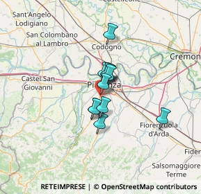 Mappa Via Luigia Repetti, 29122 Piacenza PC, Italia (7.58583)