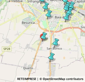 Mappa Via Luigia Repetti, 29122 Piacenza PC, Italia (2.71692)