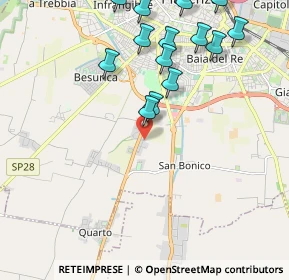 Mappa Via Luigia Repetti, 29122 Piacenza PC, Italia (2.36929)