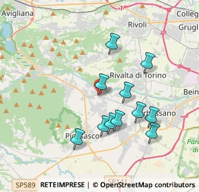Mappa Via Orbassano, 10090 Bruino TO, Italia (3.36909)