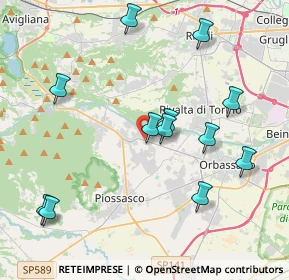 Mappa Via Orbassano, 10090 Bruino TO, Italia (4.2925)