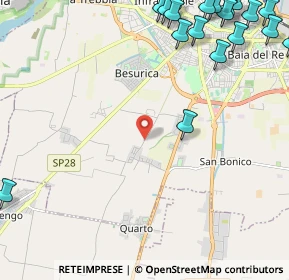 Mappa Via Leonardi Oreste, 29122 Piacenza PC, Italia (3.41737)