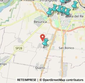 Mappa Via Leonardi Oreste, 29122 Piacenza PC, Italia (3.32167)