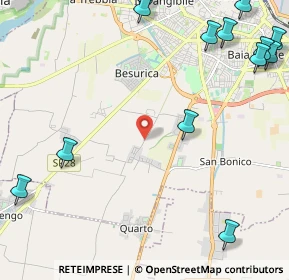 Mappa Via Leonardi Oreste, 29122 Piacenza PC, Italia (3.39357)