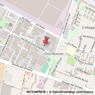 Mappa Via Gioacchino Quarello, 18, 10135 Torino, Torino (Piemonte)