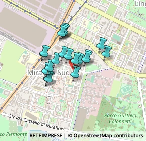 Mappa Via Isler Ignazio, 10135 Torino TO, Italia (0.3095)