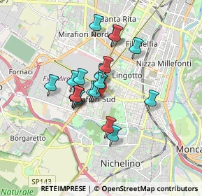 Mappa Via Isler Ignazio, 10135 Torino TO, Italia (1.266)