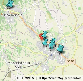 Mappa Via Biancheria, 10023 Chieri TO, Italia (2.30583)