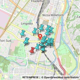 Mappa Via Villa Tommaso, 10127 Torino TO, Italia (0.598)
