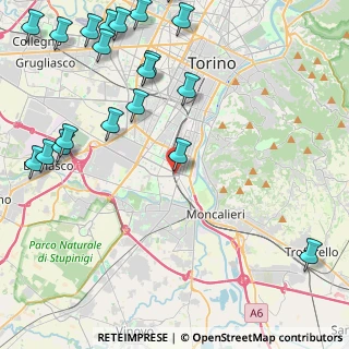 Mappa Via Villa Tommaso, 10127 Torino TO, Italia (6.14)