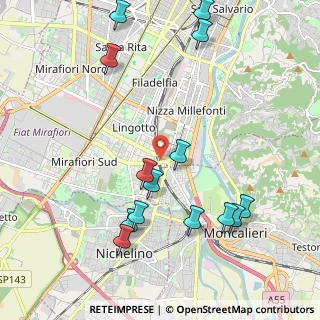 Mappa Via Villa Tommaso, 10127 Torino TO, Italia (2.39357)