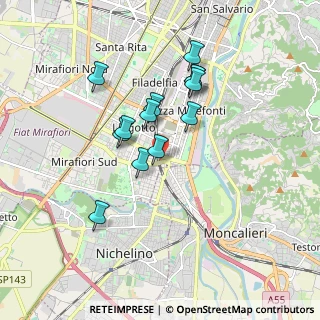 Mappa Via Villa Tommaso, 10127 Torino TO, Italia (1.50923)