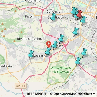 Mappa Via Luigi Pirandello, 10043 Orbassano TO, Italia (5.21714)