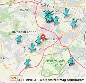 Mappa Via Luigi Pirandello, 10043 Orbassano TO, Italia (4.26688)