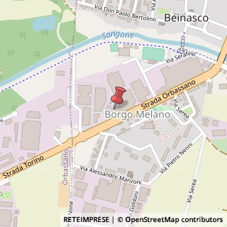 Mappa Strada Orbassano, 28, 10092 Beinasco, Torino (Piemonte)