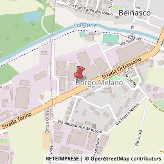 Mappa Strada Orbassano, 30, 10092 Beinasco, Torino (Piemonte)