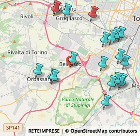 Mappa Piazza Garelli, 10092 Beinasco TO, Italia (4.8535)