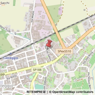 Mappa Via Geloni Ezio, 26, 27045 Casteggio, Pavia (Lombardia)