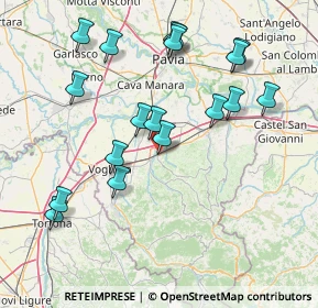 Mappa Via Ezio Geloni, 27045 Casteggio PV, Italia (16.42111)