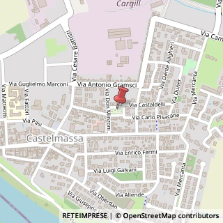 Mappa Piazza della Repubblica, 3, 45035 Castelmassa, Rovigo (Veneto)
