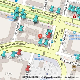 Mappa Piazza Nizza, 10127 Torino TO, Italia (0.08276)
