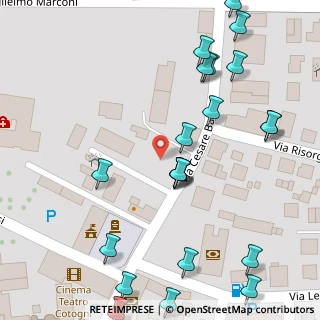 Mappa Via Cesare Battisti, 45035 Castelmassa RO, Italia (0.075)
