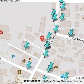 Mappa Via Cesare Battisti, 45035 Castelmassa RO, Italia (0.08217)