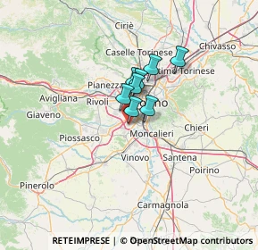 Mappa Via Gioacchino Quarello, 10135 Torino TO, Italia (26.9775)