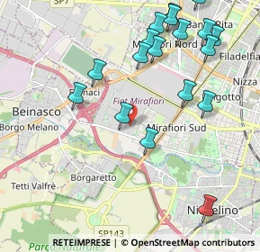 Mappa Via Gioacchino Quarello, 10135 Torino TO, Italia (2.37111)