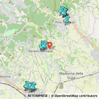 Mappa Strada Tetti Canape, 10020 Pecetto Torinese TO, Italia (2.87462)