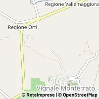 Mapa Vignale Monferrato