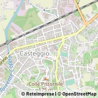 Kaart Casteggio