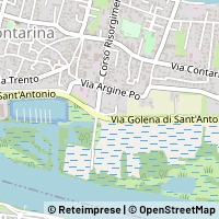 Map Porto Viro