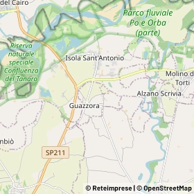 Mappa Guazzora
