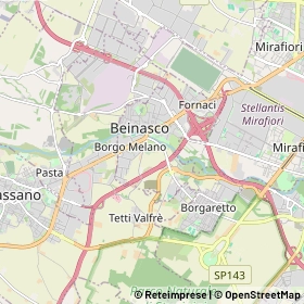 Mappa Beinasco