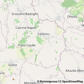 Mappa Casorzo