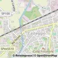 Kaart Casteggio