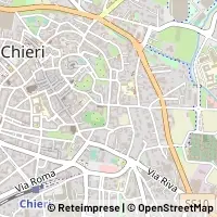 Mapa Chieri