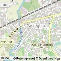 Hartă Casteggio
