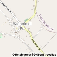 Map Bagnolo di Po