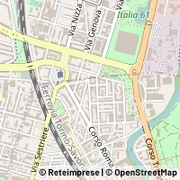 Mapa Moncalieri