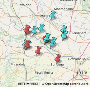 Mappa Via Argine Po, 45035 Castelmassa RO, Italia (10.45053)