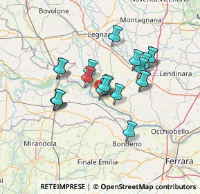 Mappa Via Argine Po, 45035 Castelmassa RO, Italia (11.2375)