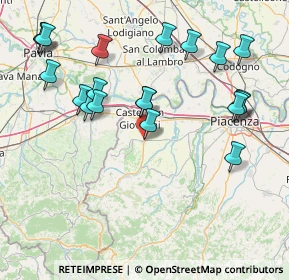 Mappa Cantone Rossi, 29011 Borgonovo Val Tidone PC, Italia (17.8795)
