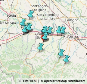 Mappa Cantone Rossi, 29011 Borgonovo Val Tidone PC, Italia (11.31579)