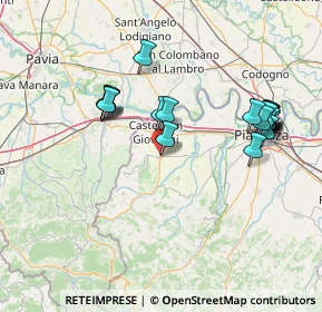 Mappa Cantone Rossi, 29011 Borgonovo Val Tidone PC, Italia (15.509)